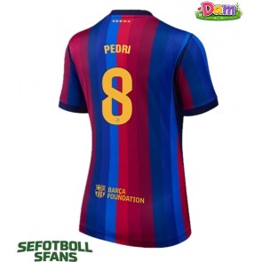 Barcelona Pedri Gonzalez #8 Hemmatröja Kvinnor 2026-27 Kortärmad